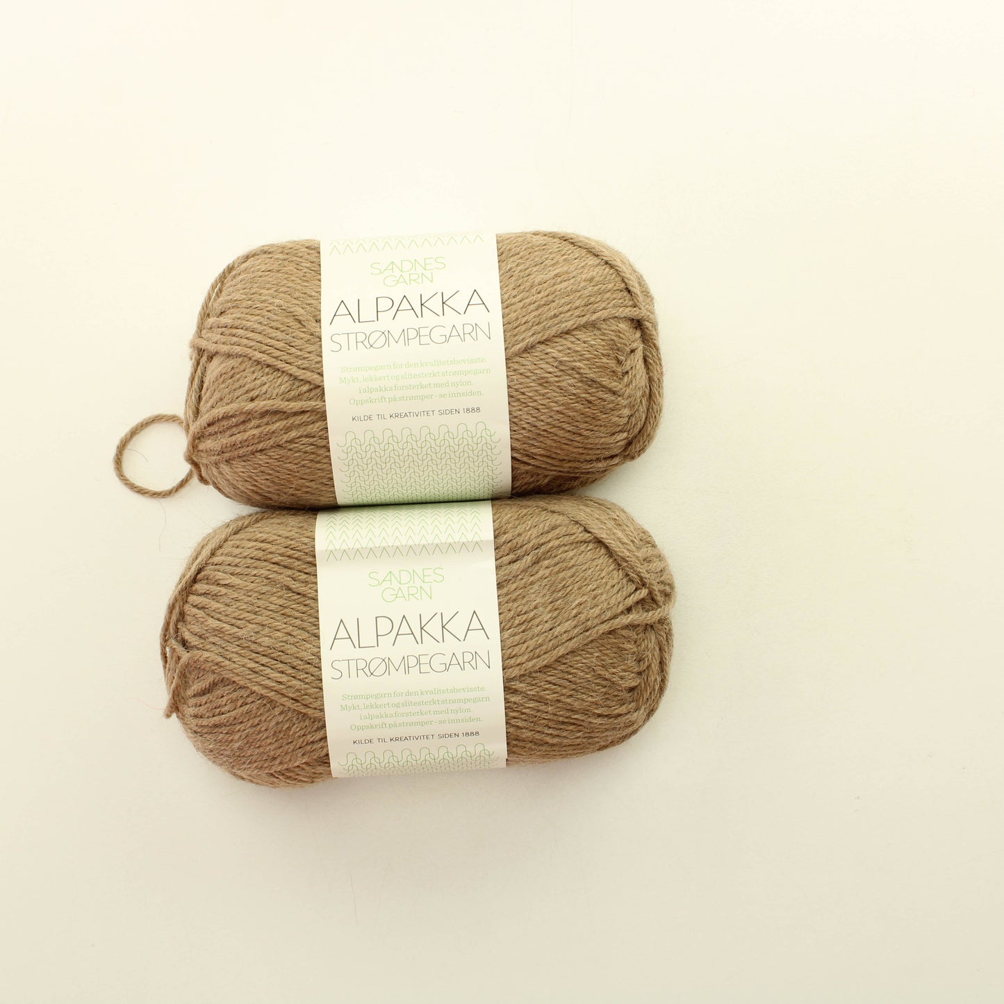Sandnes Garn Alpakka Strompegarn - 3031 Lankapussi 301 (100g)