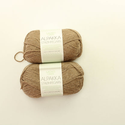 Sandnes Garn Alpakka Strompegarn - 3031 Lankapussi 301 (100g)