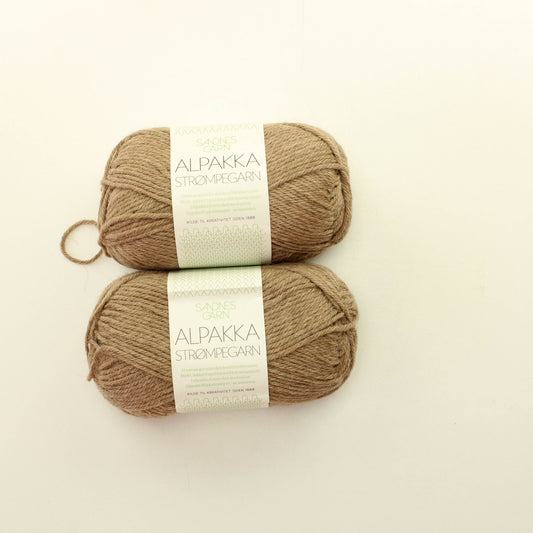 Sandnes Garn Alpakka Strompegarn - 3031 Lankapussi 301 (100g)