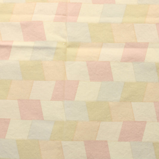 Vinoruutuinen Paksuhko Puuvilla - Pala