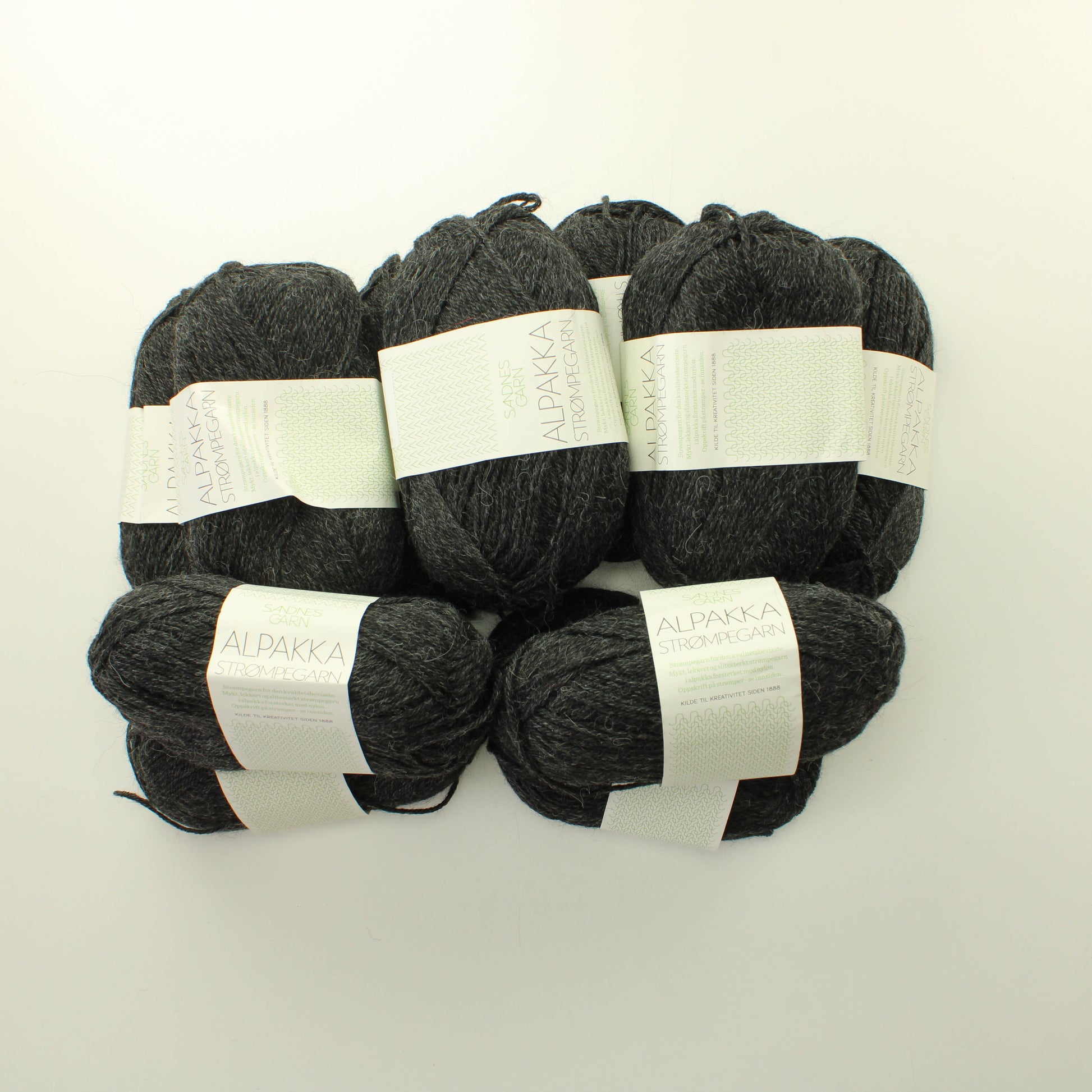 Sandnes Garn Alpakka Strompegarn - 1088 Lankapussi (550g)