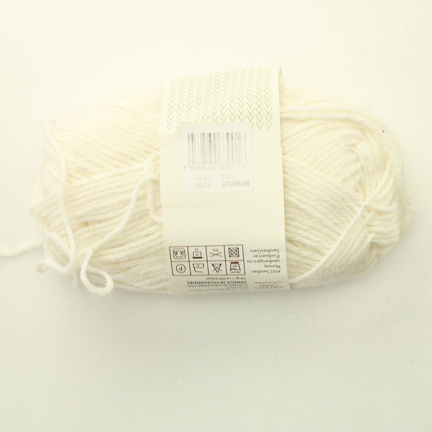 Sandnes Garn Alpakka Strompegarn - 1021 Lankapussi 85 (250g)
