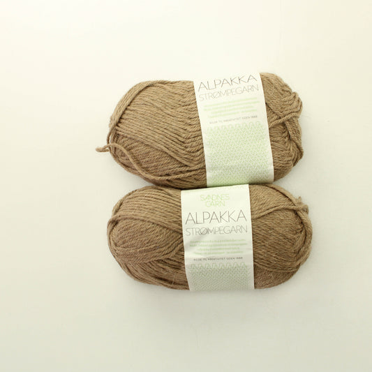 Sandnes Garn Alpakka Strompegarn - 3031 Lankapussi 232 (100g)