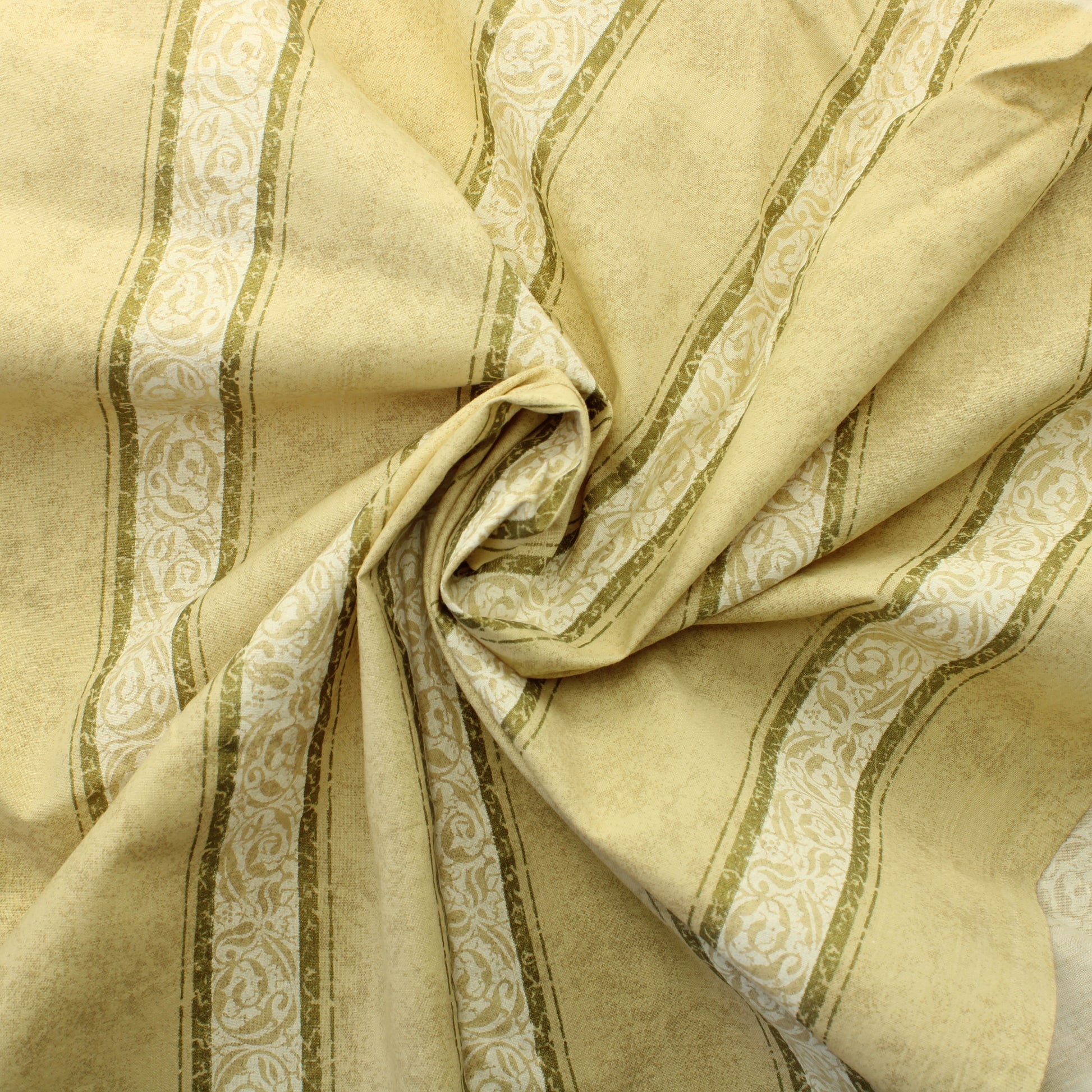 Beige Pystyraitainen Puuvilla - Pala