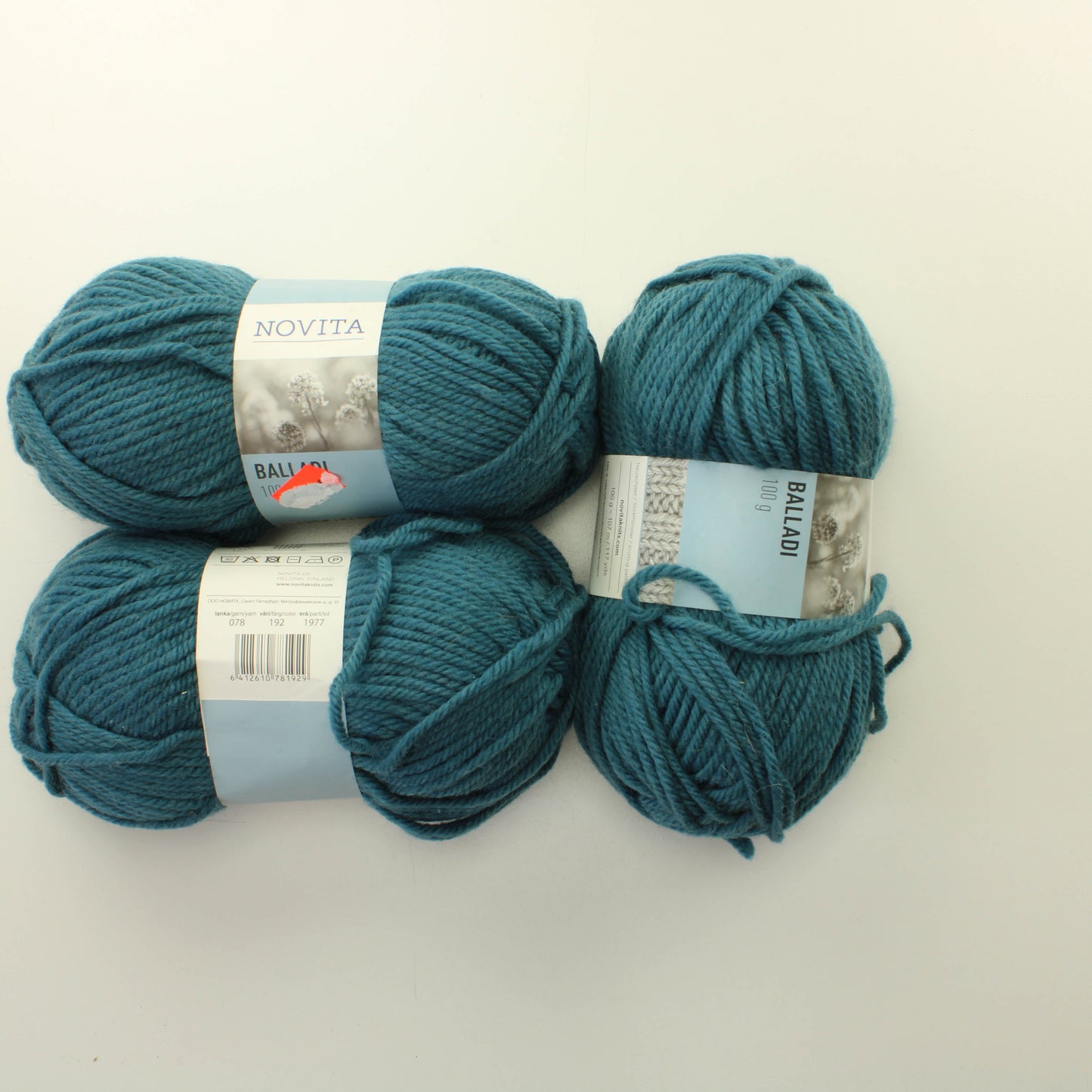 Novita Balladi - 192 Lankapussi 381 (300g)