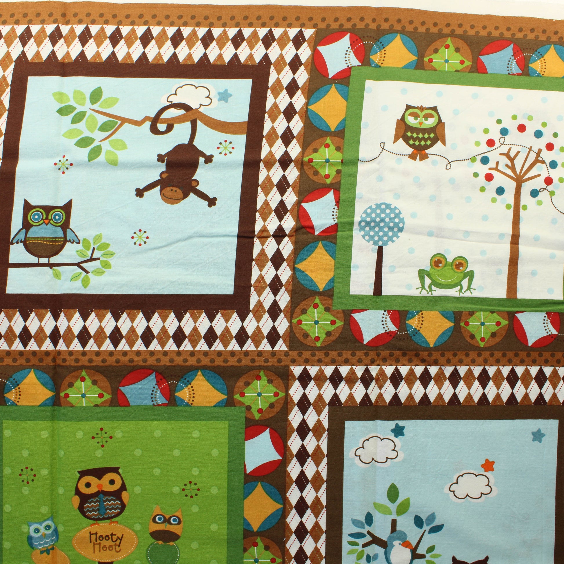 Riley Blake Hooty Hoot Puuvilla - Pala