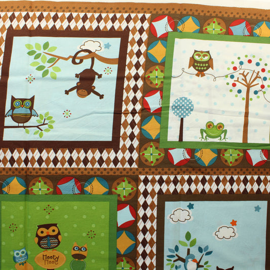 Riley Blake Hooty Hoot Puuvilla - Pala