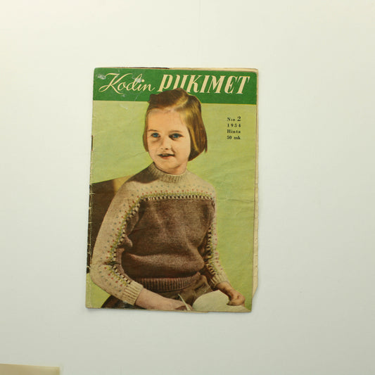 KOdin pukimet nro 2 (1954) retro lehdykkä.