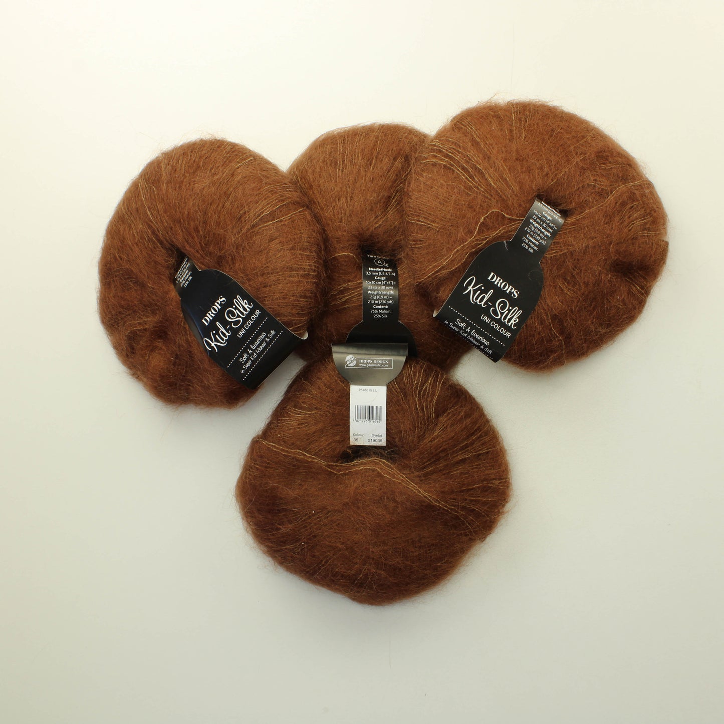 Drops Kid Silk - 35 Lankapussi 143 (200g)