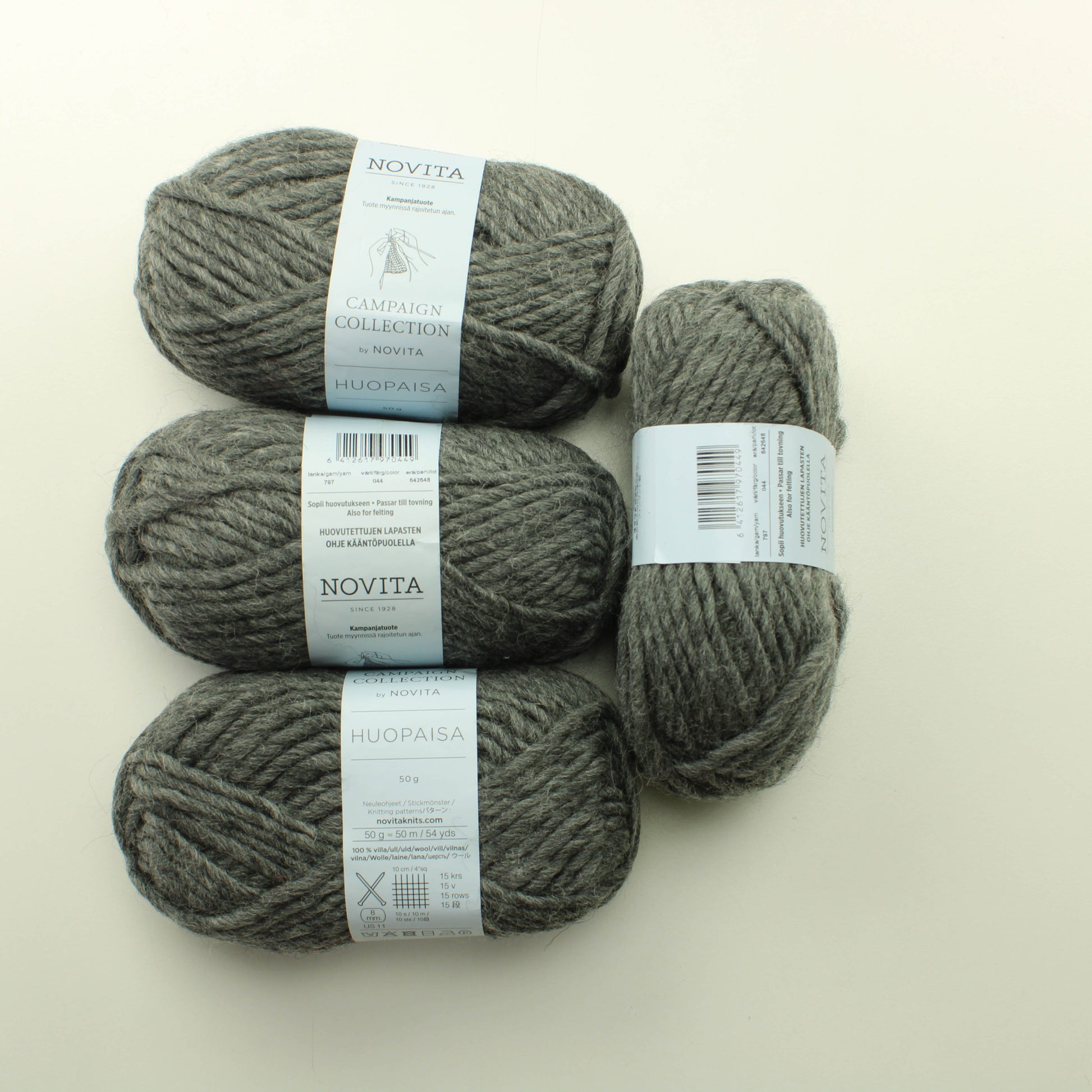 Novita Huopaisa - 044 Lankapussi (200g)