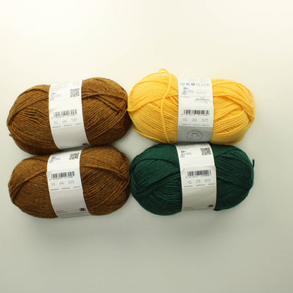 Novita 7 veljestä uusi villaisempi - Lankapussi 155 (400g)