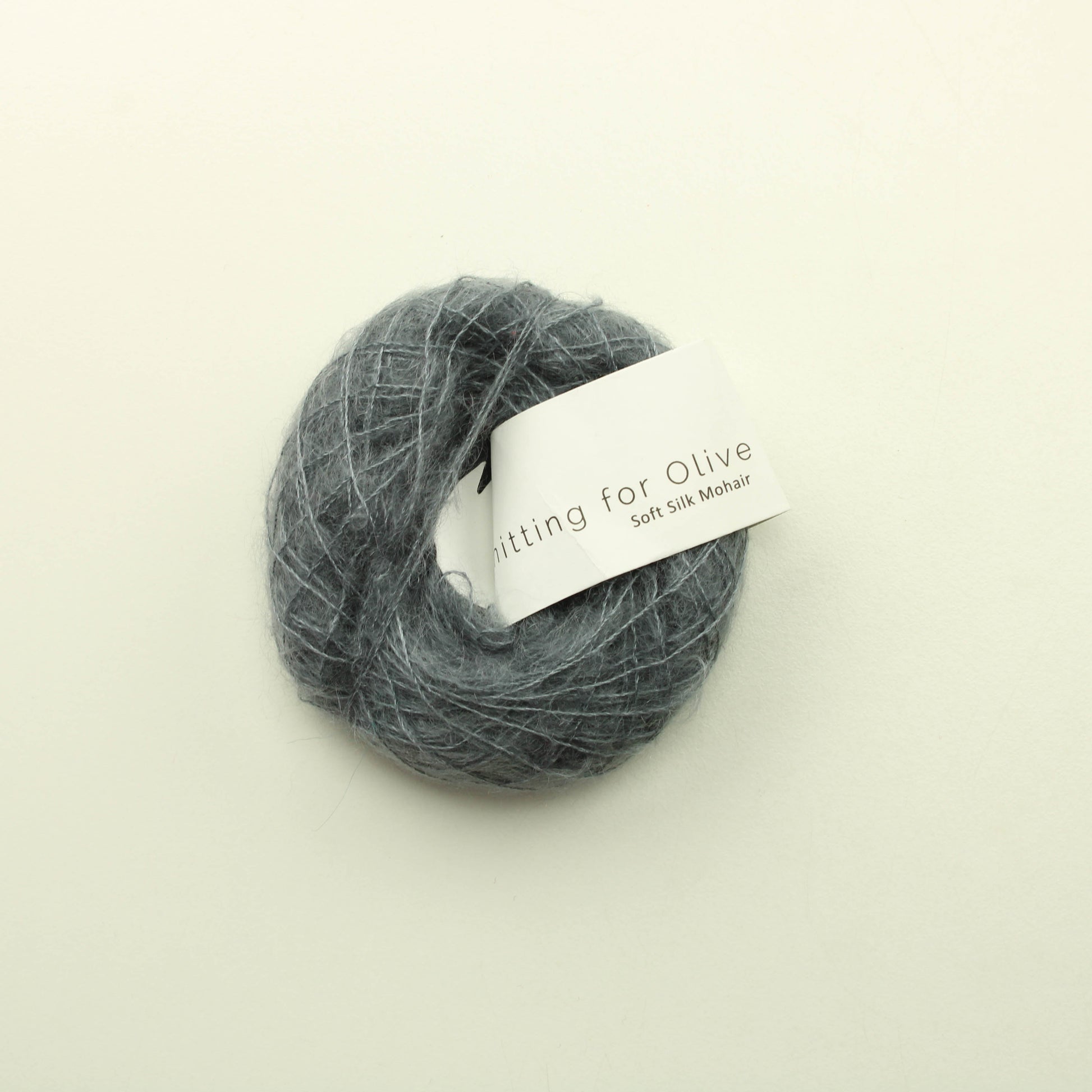 Knitting for Olive Soft Silk Mohair - Dusty Petroleum Blue (9g)