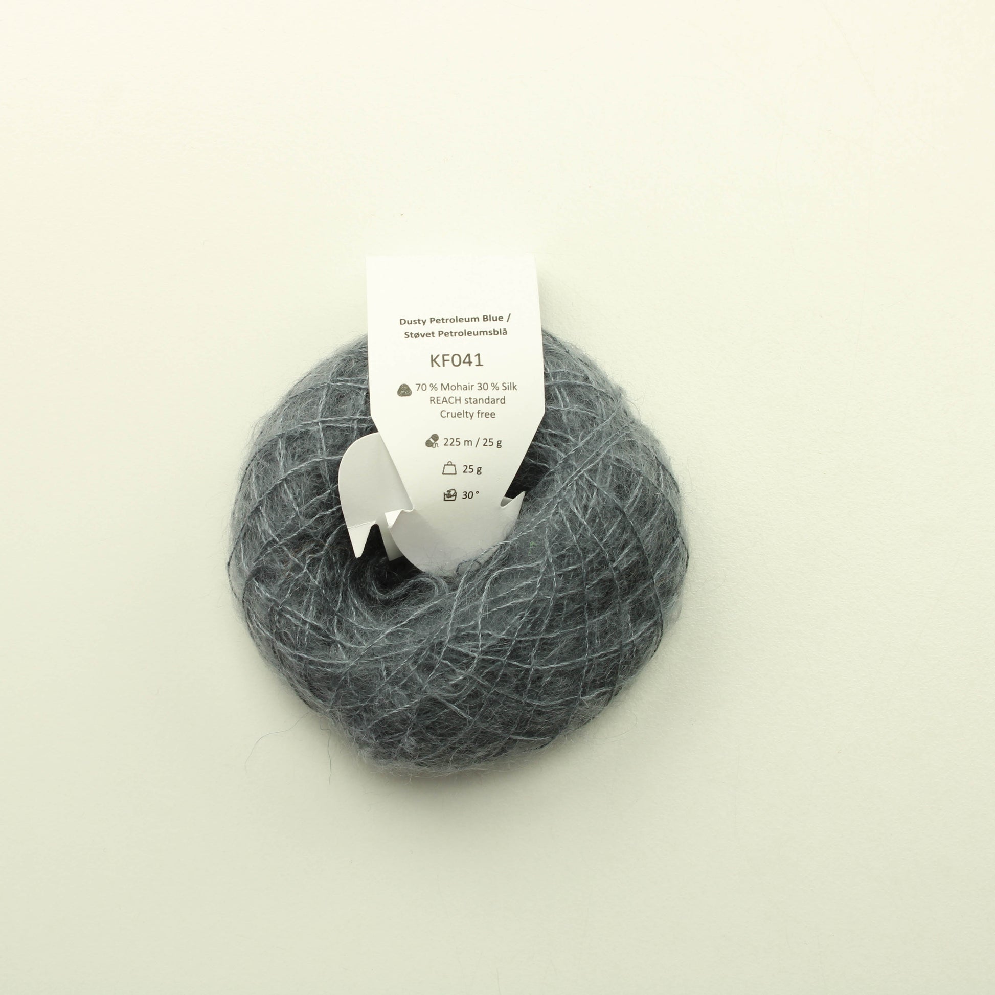 Knitting for Olive Soft Silk Mohair - Dusty Petroleum Blue (9g)