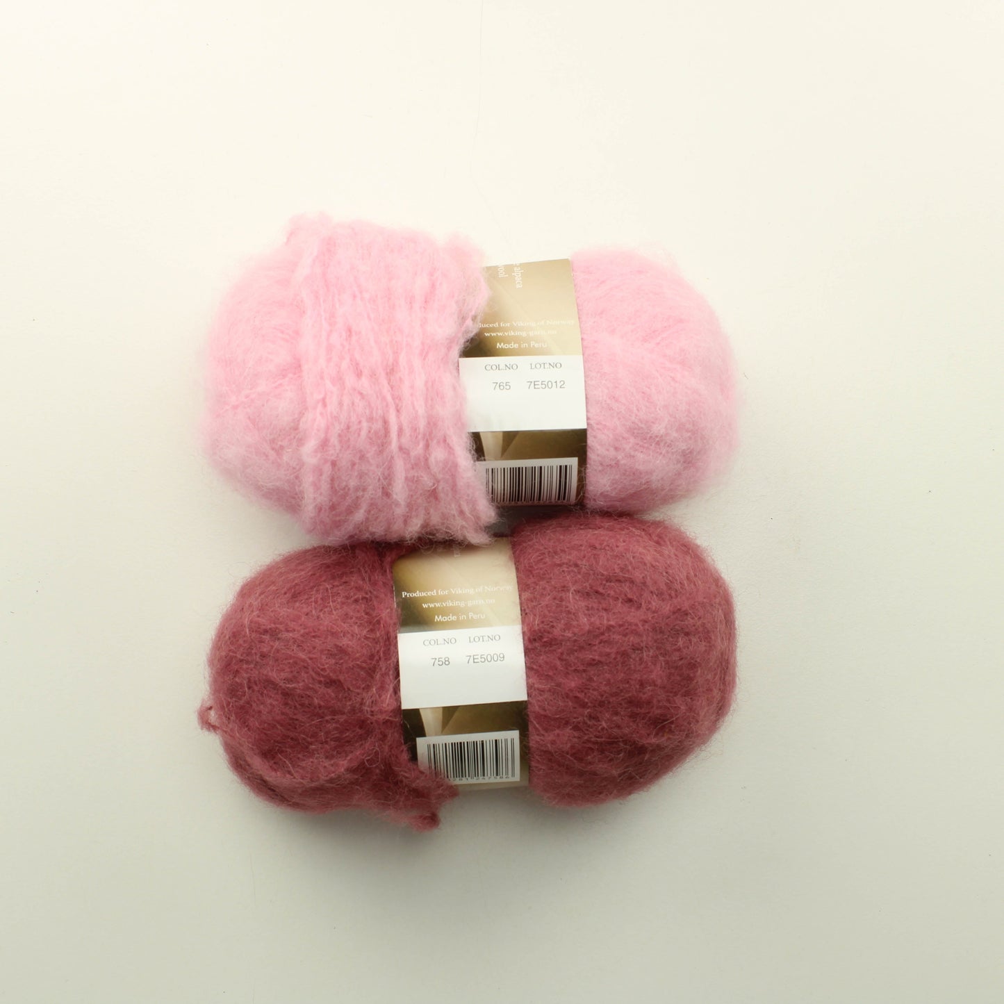 Viking of Norway Alpaca Maya - Lankapussi (100g, jonkin verran takaisin kerittyä lankaa)