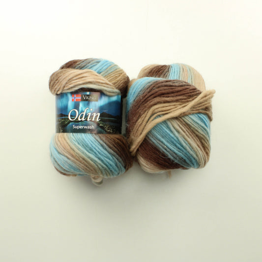 Viking Garn Odin Superwash - 822 Lankapussi 912 (200g)