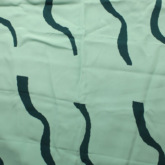 Marimekko Sinisävyinen Vaatetuskangas - Pala