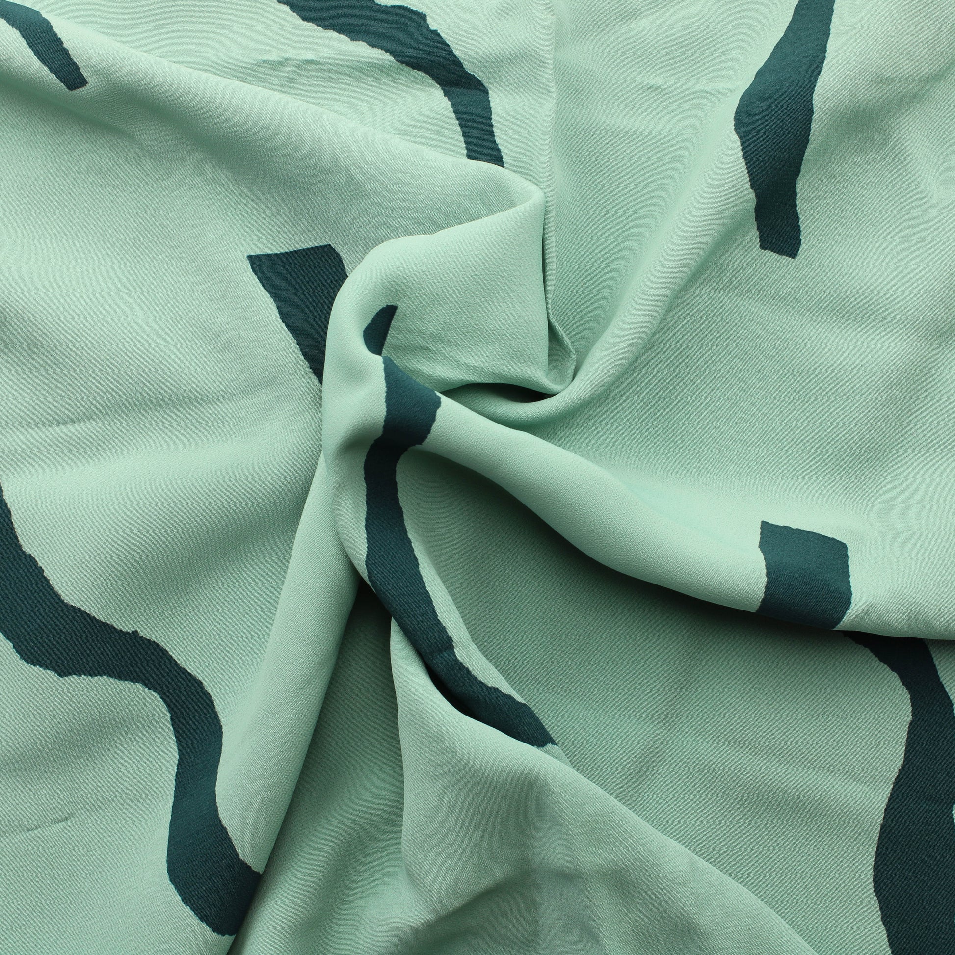 Marimekko Sinisävyinen Vaatetuskangas - Pala