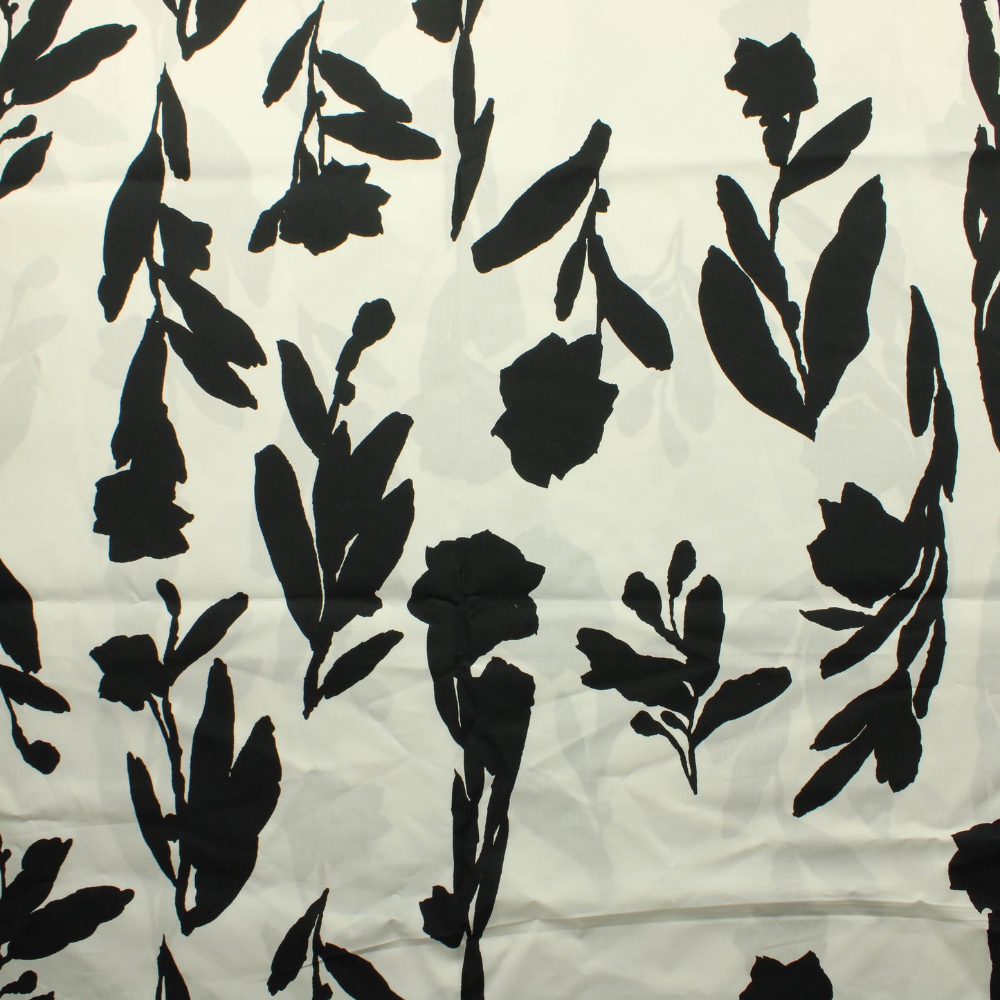 Marimekko Mustavalkoinen Vaatetuskangas - Pala