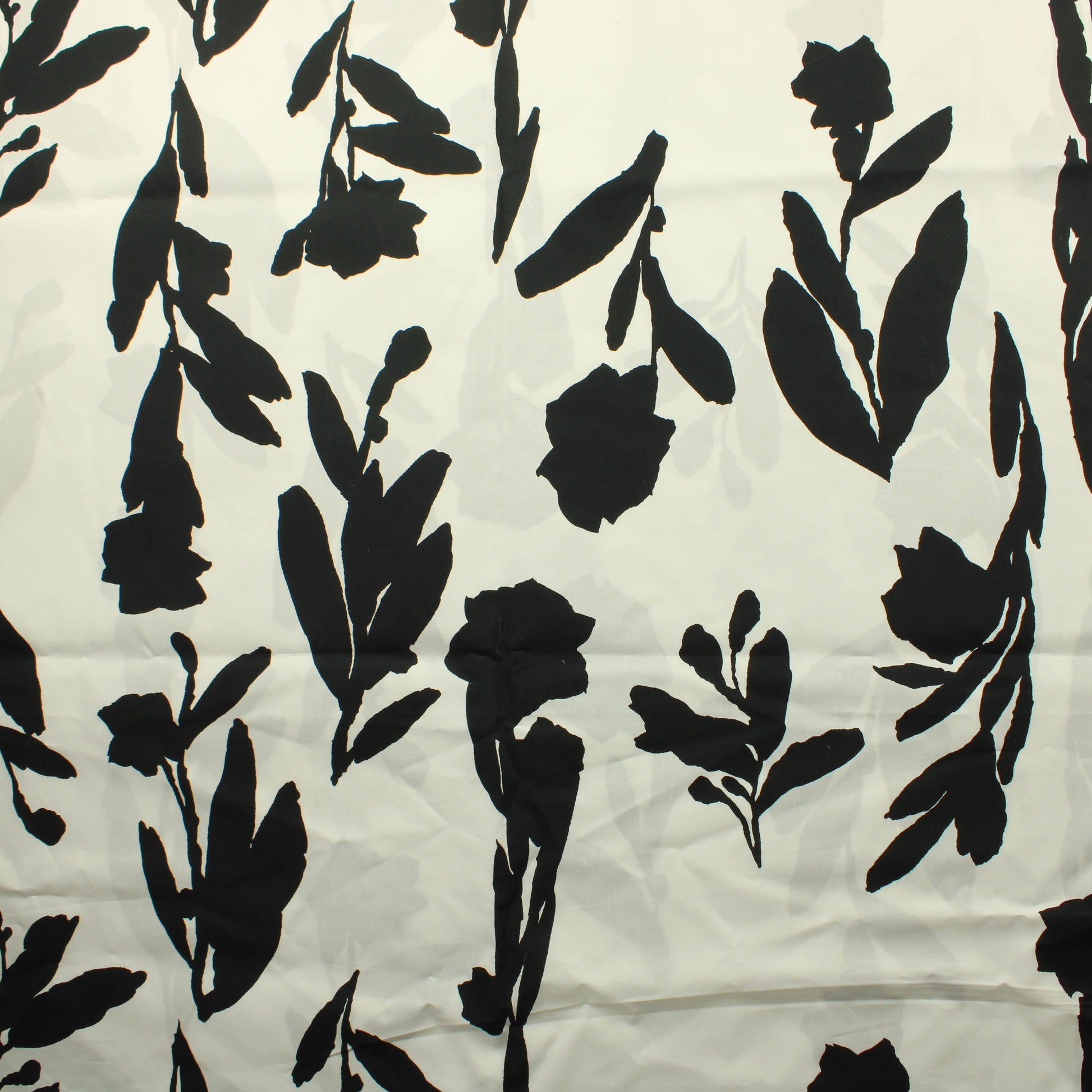 Marimekko Mustavalkoinen Vaatetuskangas - Pala