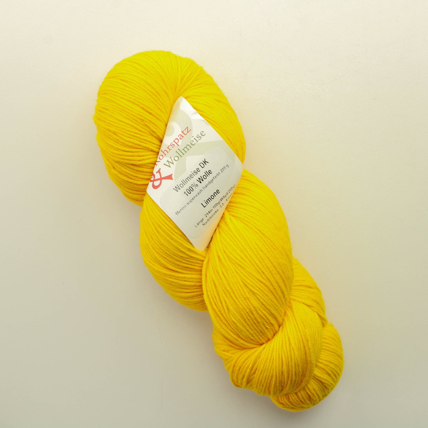 Rohrspatz Wollmeise DK 200 g - Limone