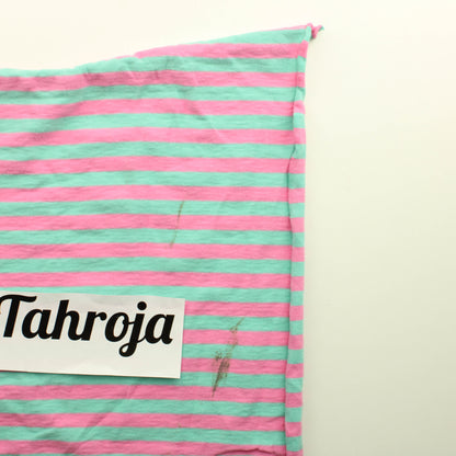 Pinkki-harmaa raidallinen Trikoo - Pala