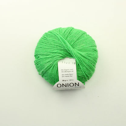 Onion No.3 Organic wool + Nettles - 1120 Lanakapussi 565 (240g)
