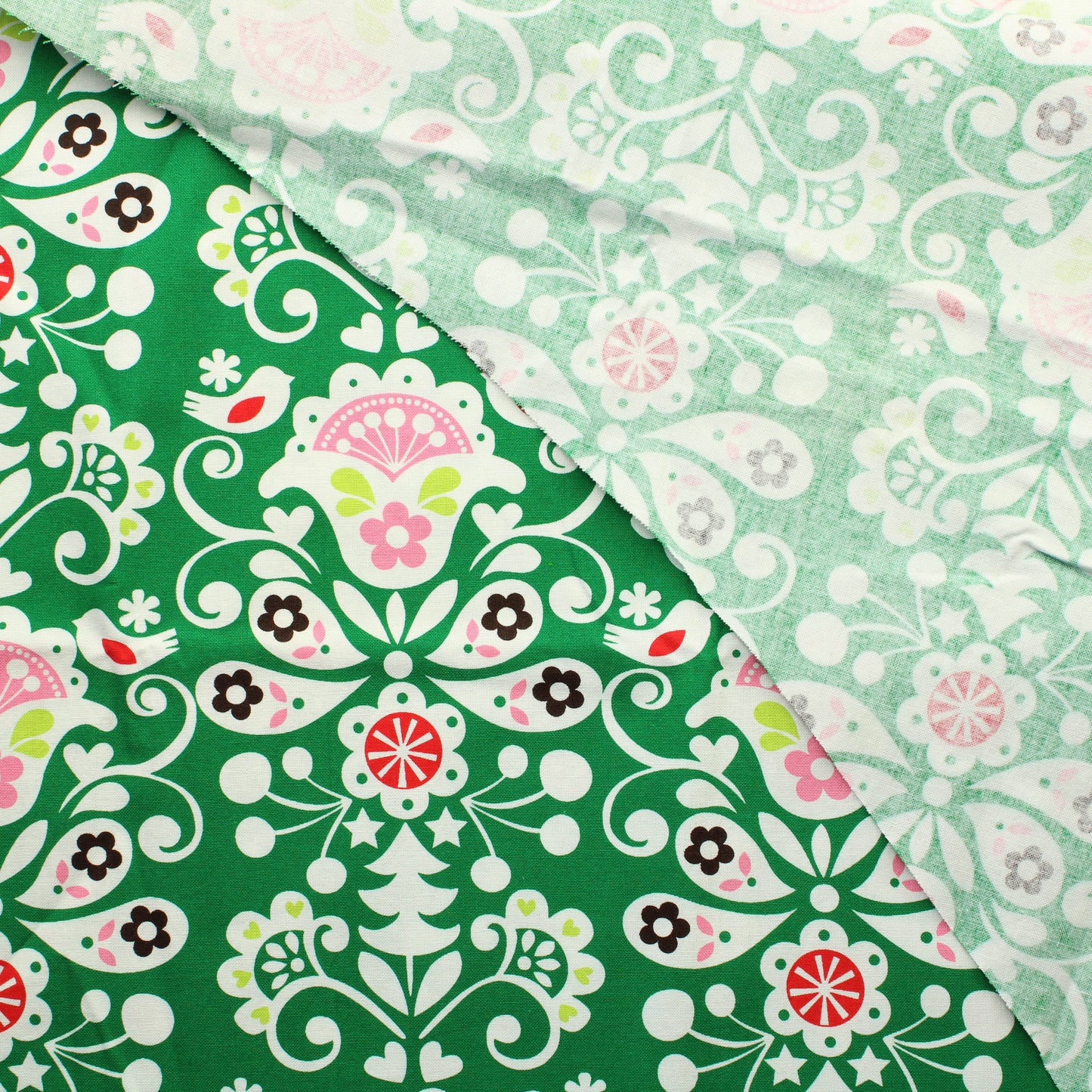 Joyful, Damask Puuvilla - Pala