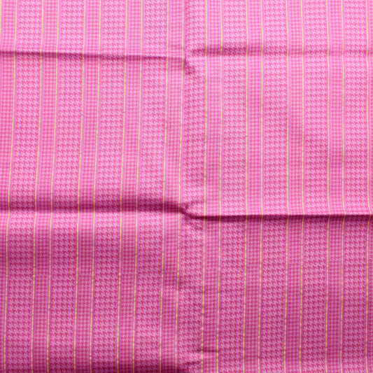 Pinkki Raidallinen Puuvilla - Pala
