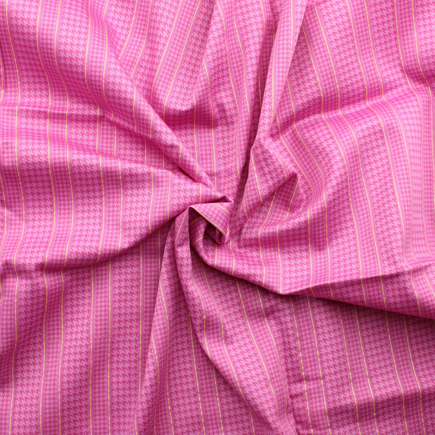 Pinkki Raidallinen Puuvilla - Pala