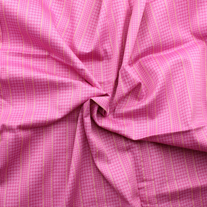 Pinkki Raidallinen Puuvilla - Pala