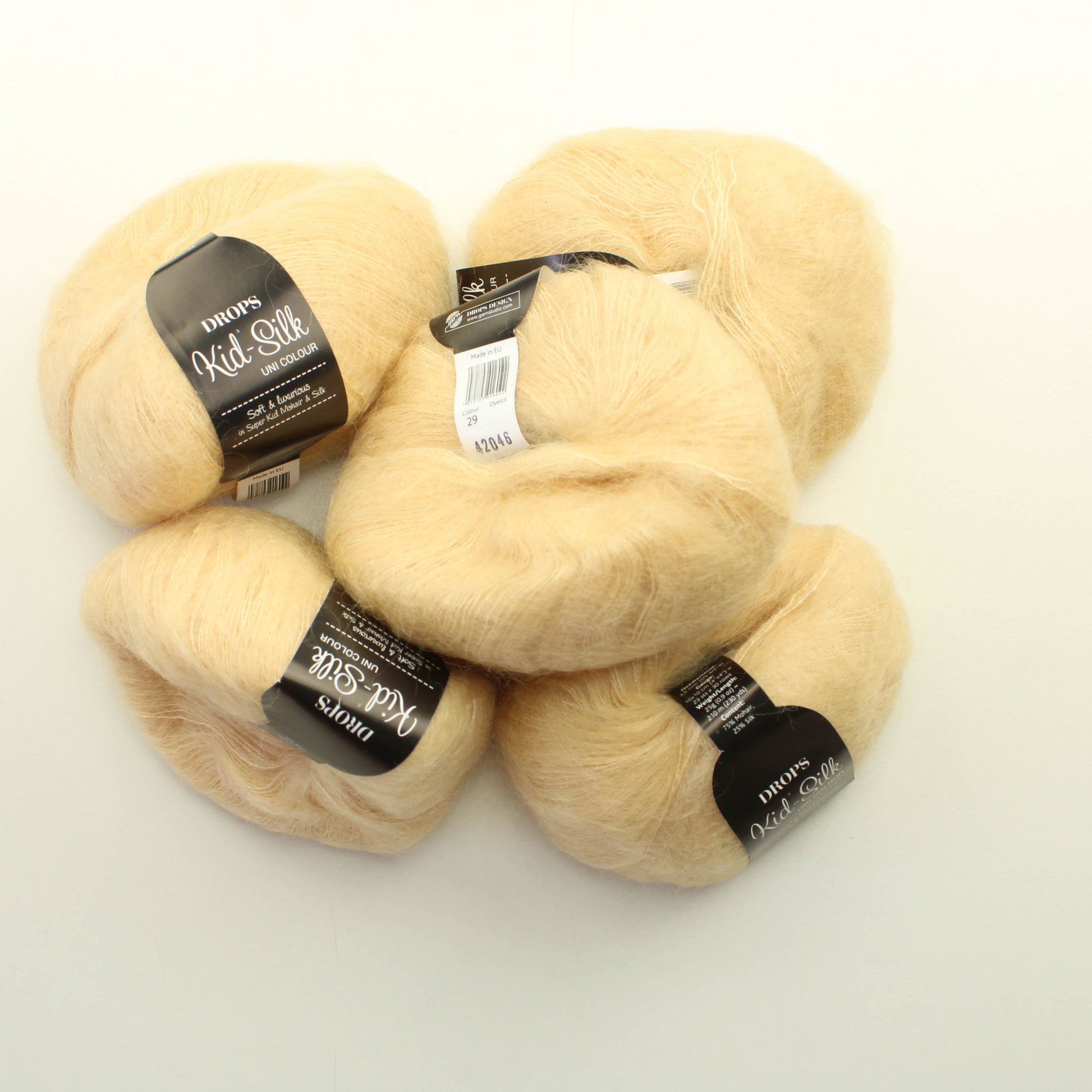 Drops Kid Silk - 29 Lankapussi 573 (225g)