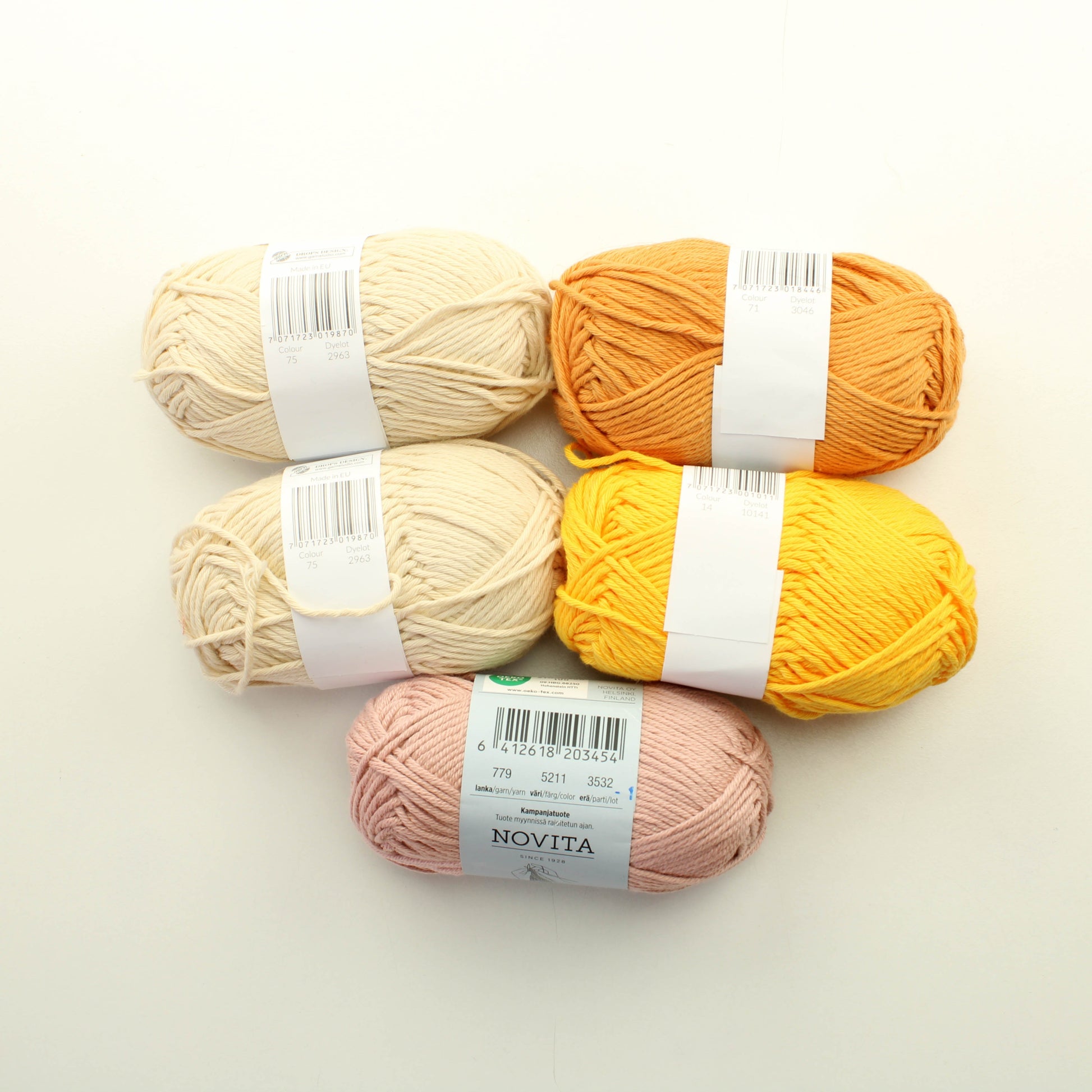 Drops Paris Uni color+ Novita Aura - Lankapussi 945 (250g)