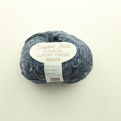 Debbie Bliss Donegal Luxury Tweed Aran - 360009 Lankapussi 587 (340g)