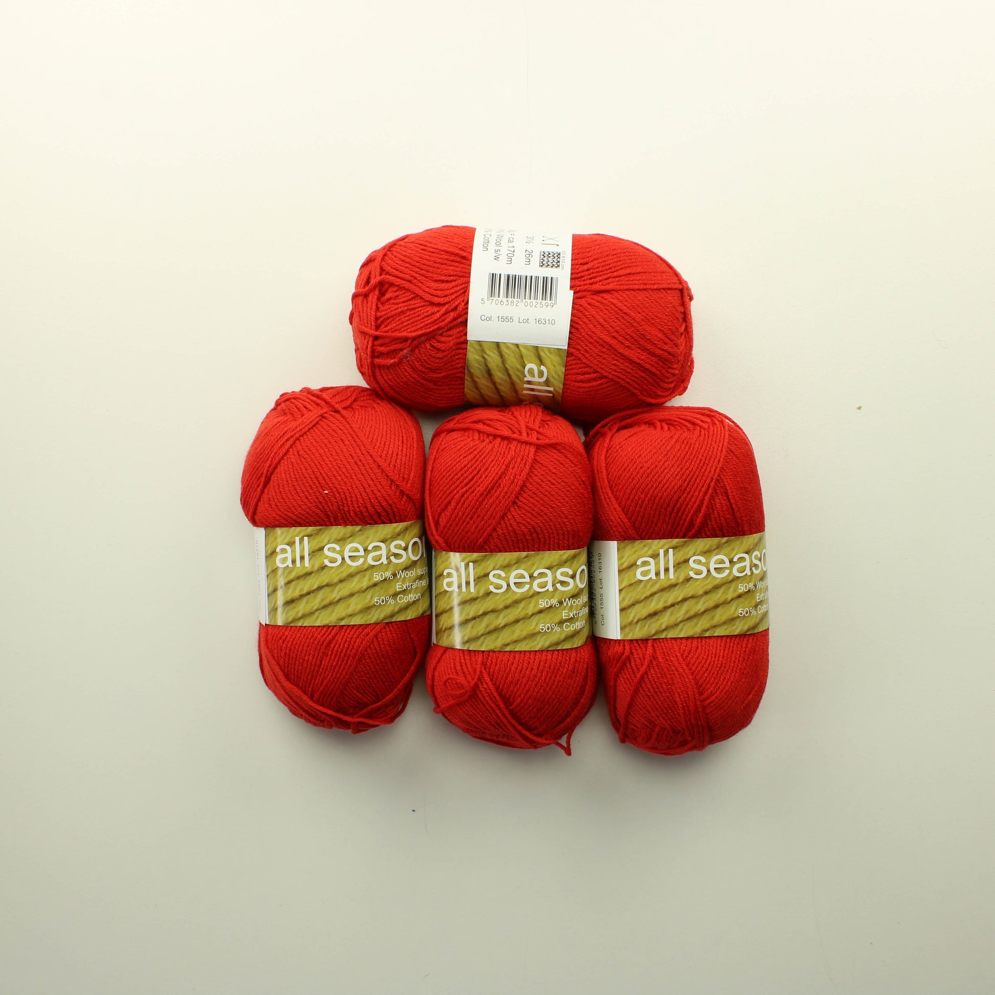 Hjertegarn All seasons - 1555 Lankapussi (200g)