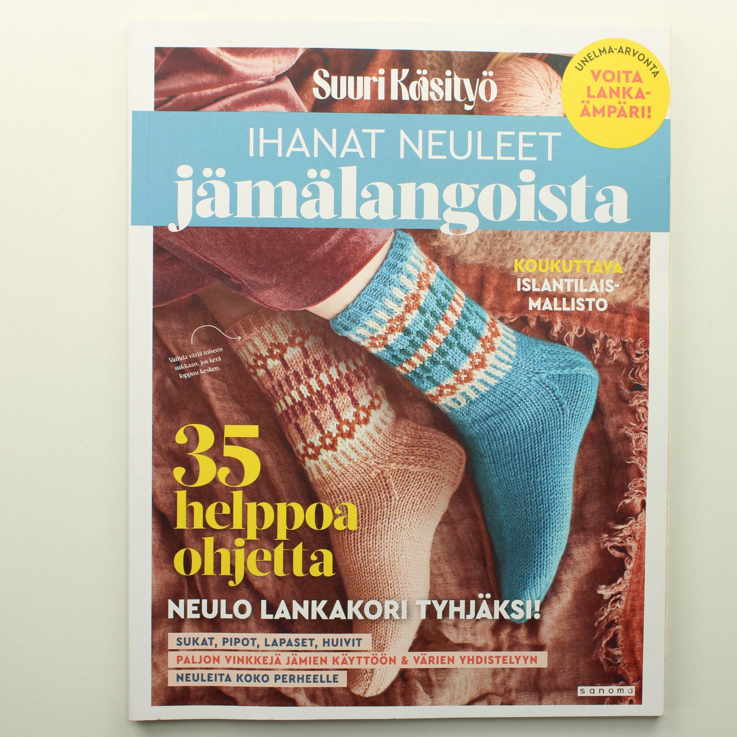 Suuri Käsityö Ihanat neuleet jämälangoista 2023