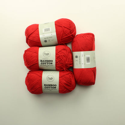 Create with Adlibris Bamboo Cotton - A533 Lankapussi 552 (400g)