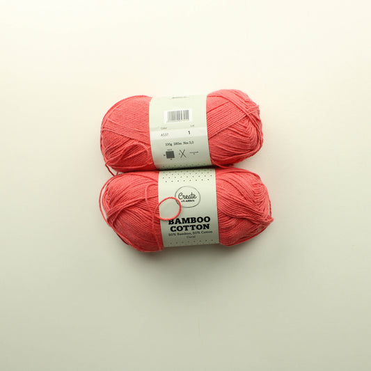 Create with Adlibris Bamboo Cotton - A537 Lankapussi 30 (200g)