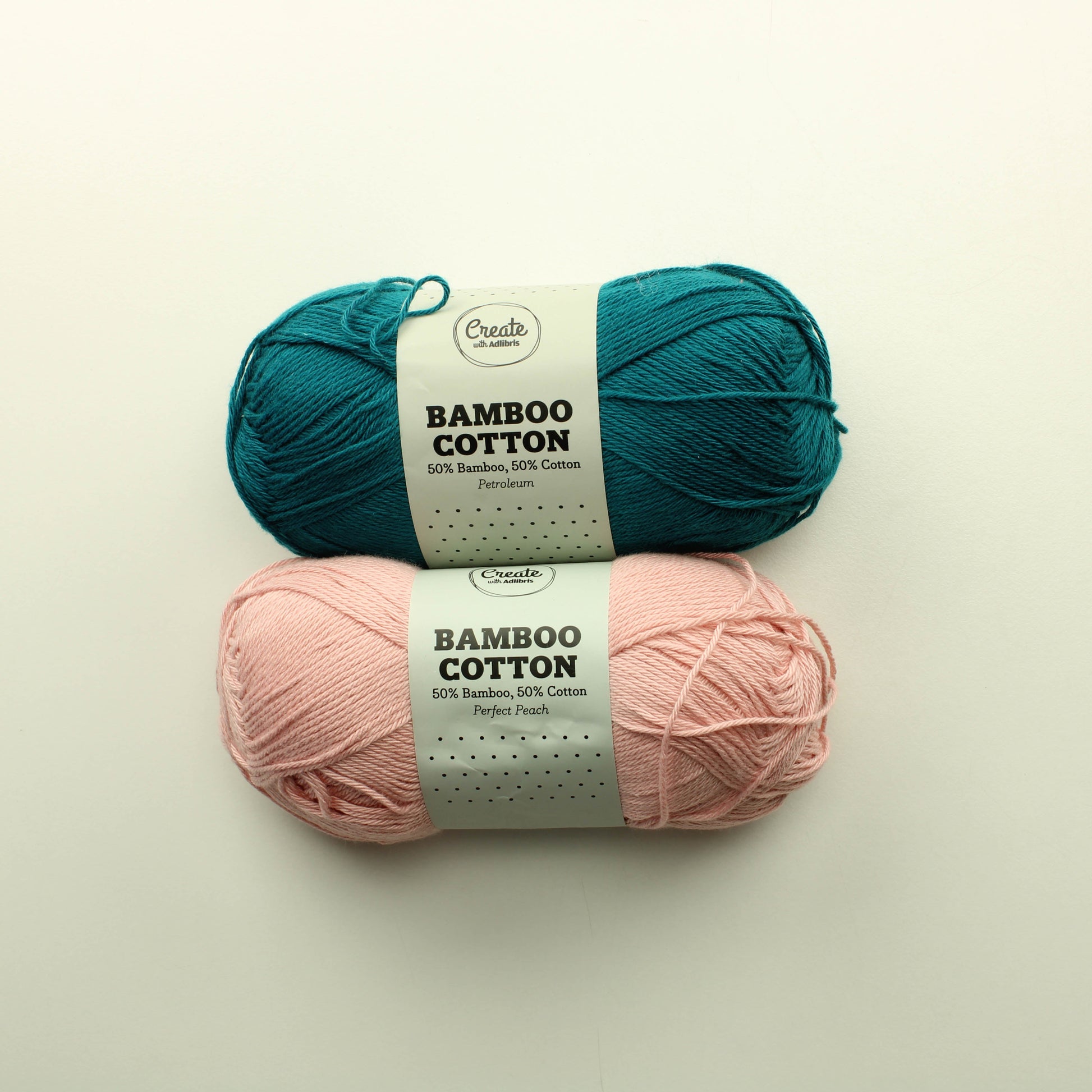 Create with Adlibris Bamboo Cotton - Lankapussi 974  (200g)