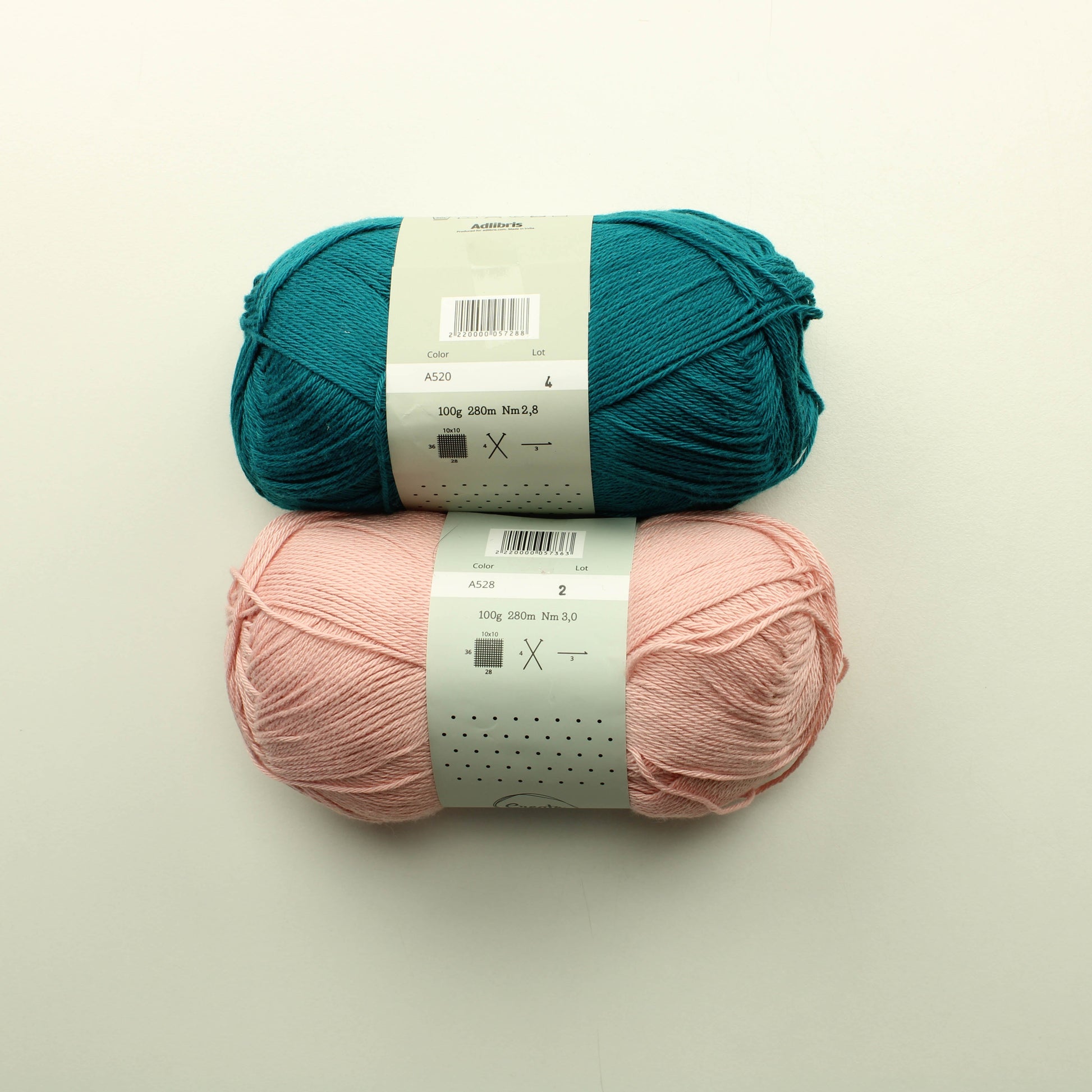 Create with Adlibris Bamboo Cotton - Lankapussi 974  (200g)