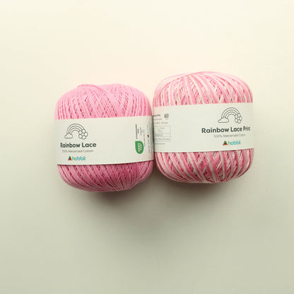 Hobbii Rainbow Lace Print - Lankapussi 593 (100g)