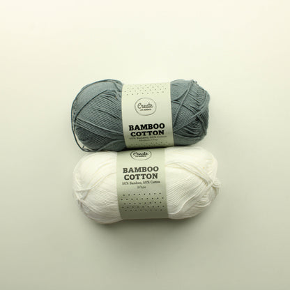 Create with Adlibris Bamboo Cotton - Lankapussi 320 (200g)