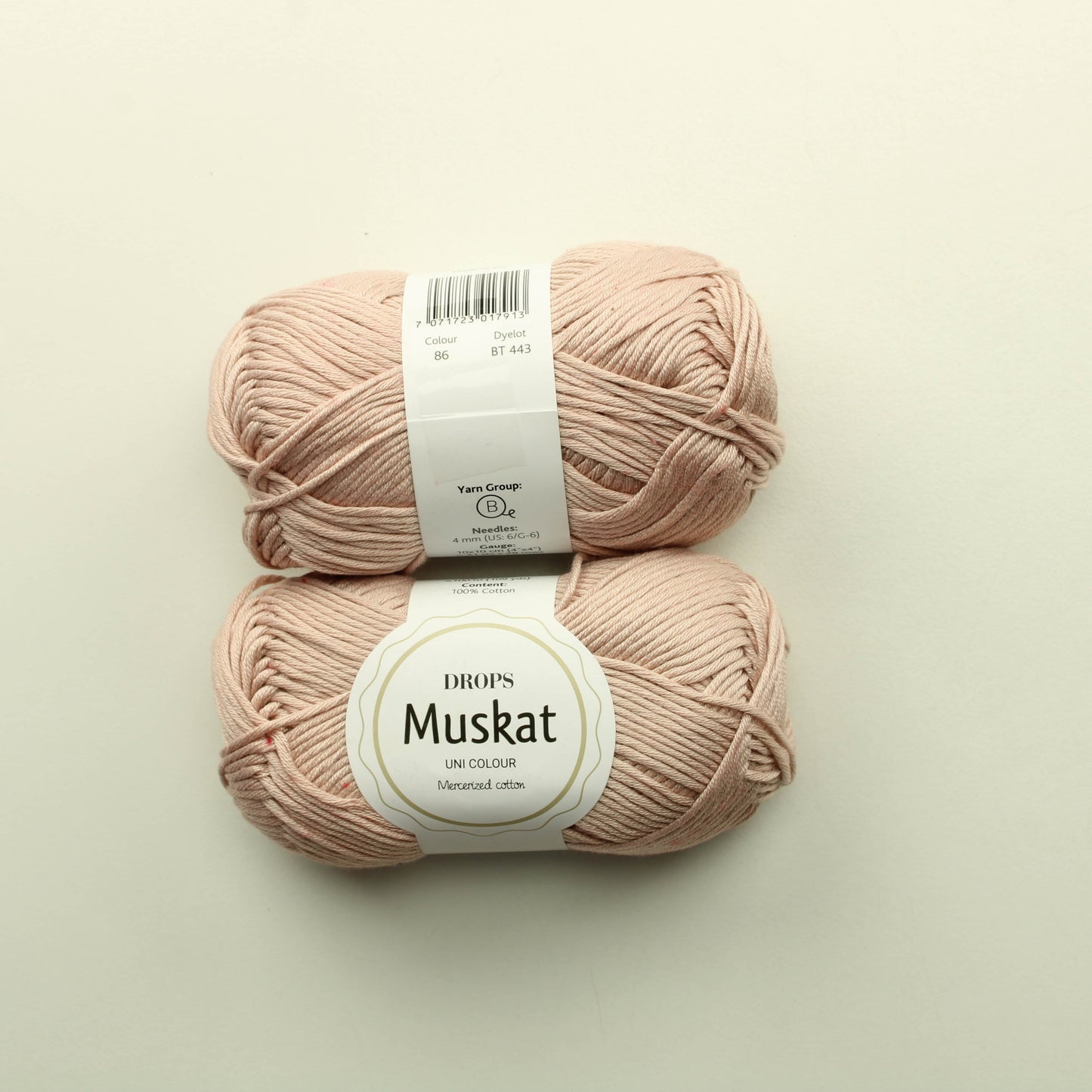 Drops muskat - 86 Lankapussi 211 (100g)