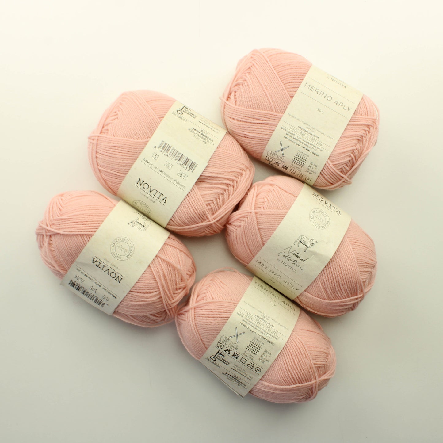 Novita merino 4ply - 505 Lankapussi 367 (250g)