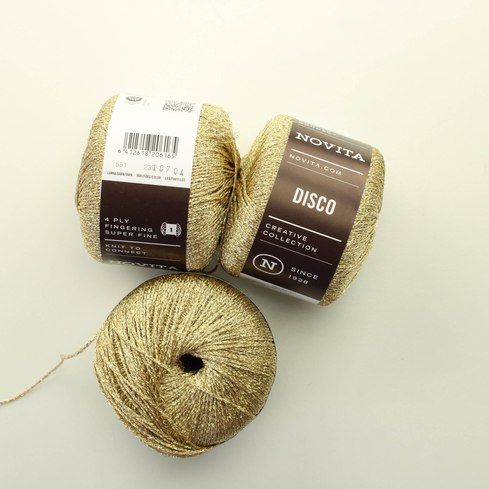 Novita Creative collection Disco - 239 Lankapussi 613 (75g)