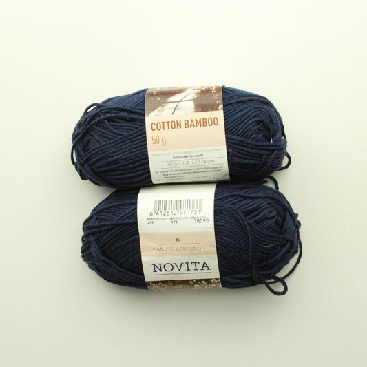 Novita Cotton Bamboo - 173 Lankapussi 594 (100g)