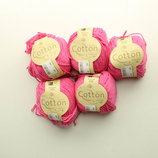 Novita Cotton luxus organic - 578 Lankapussi 945 (250g)
