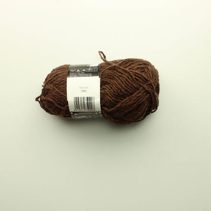Novita Cottonella - Tummanruskea (50g)