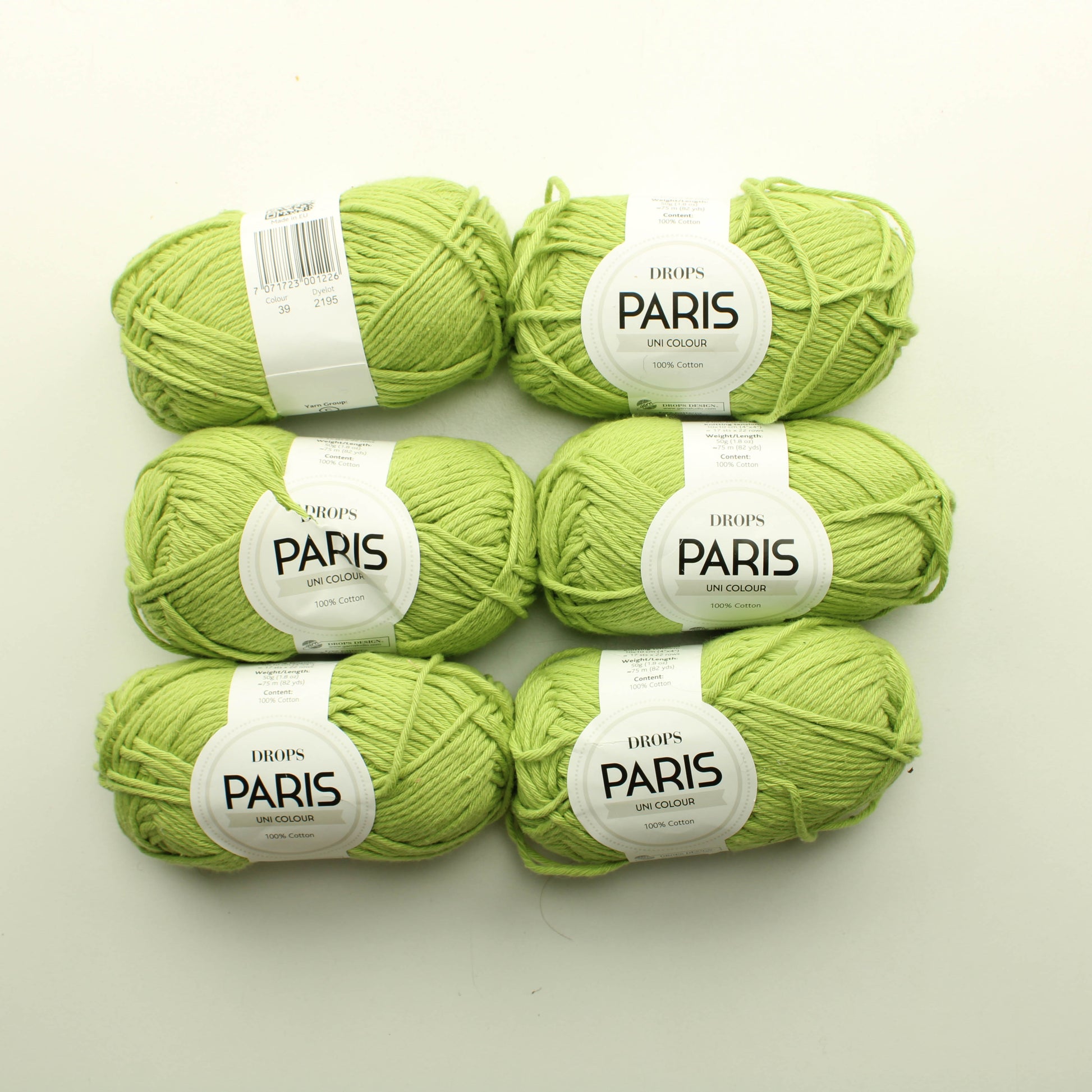 Drops Paris Uni color - 39 Lankapussi 601 (300g)