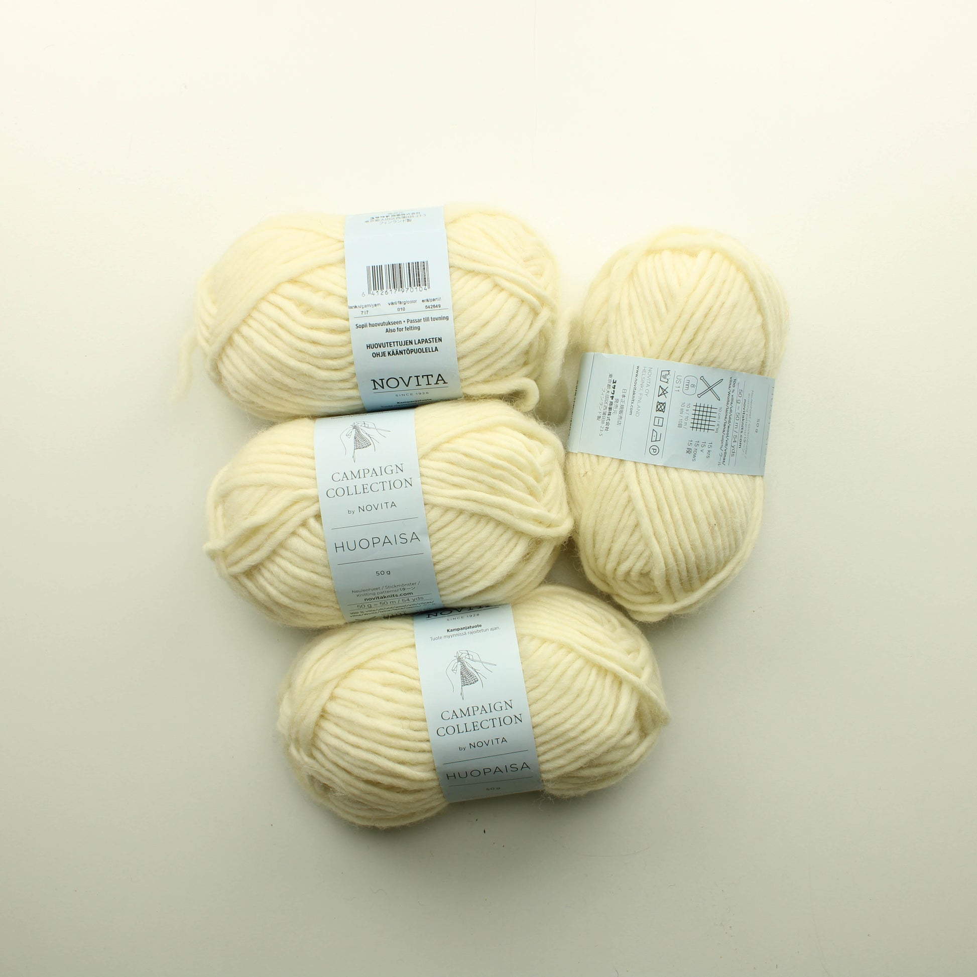 Novita Huopaisa - 010 Lankapussi 83 (200g)