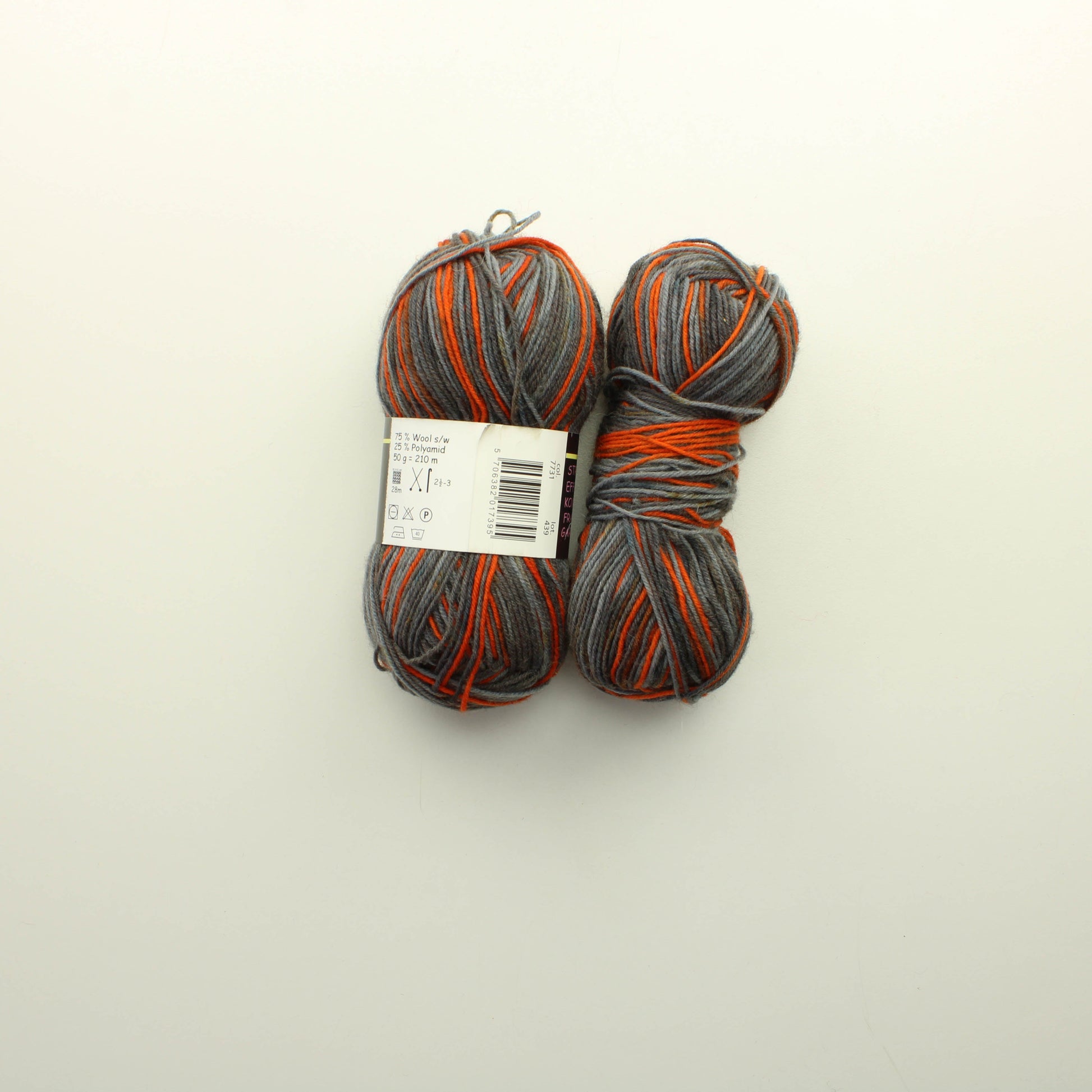 Hjertegarn Strompegarn sock wool Jaquard magic -771 Lankapussi 343/2 (100g) 
